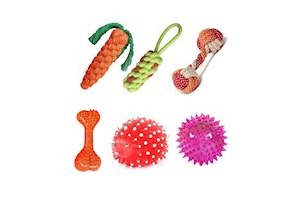 Kiki N Pooch Puppy Teething Toys